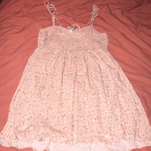 NWT Pink Floral Dress - Picture 8 of 9